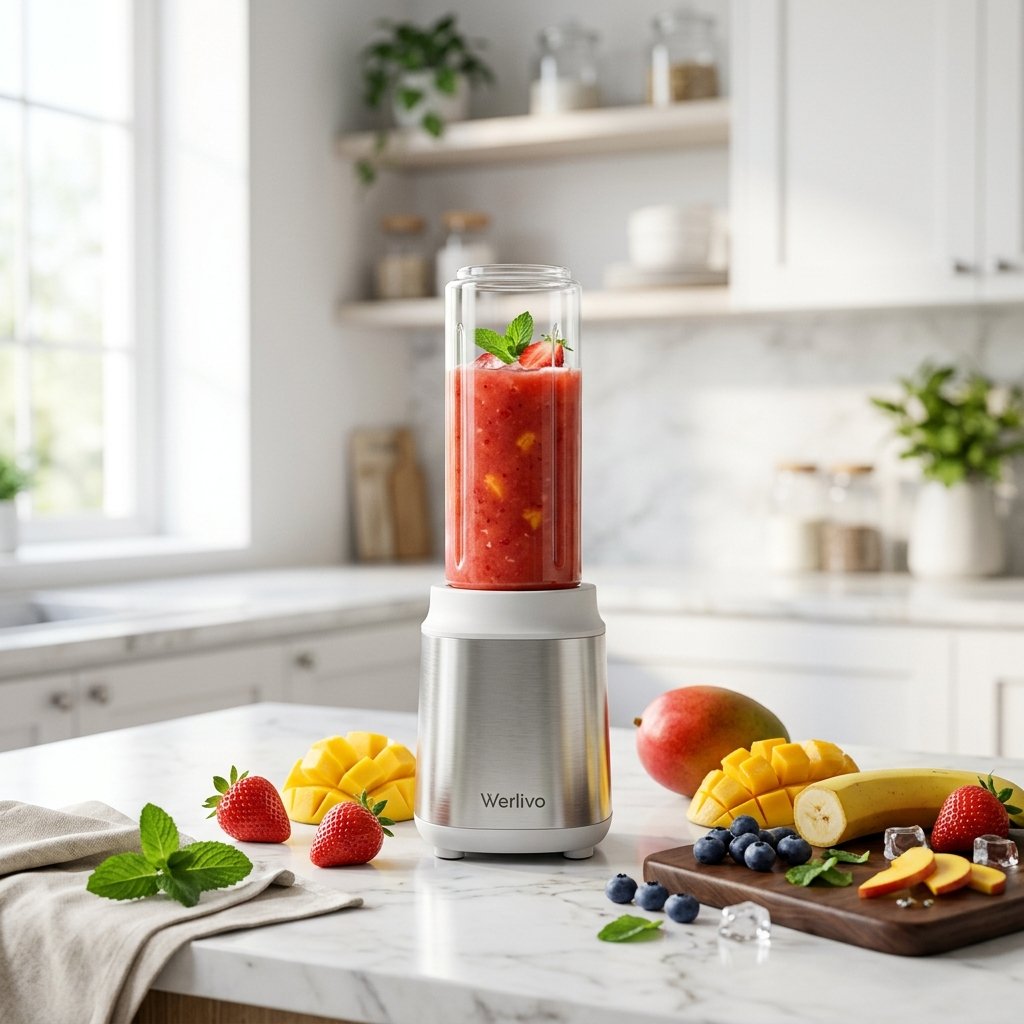Werlivo Portable Blender - USB-C Rechargeable BPA-Free