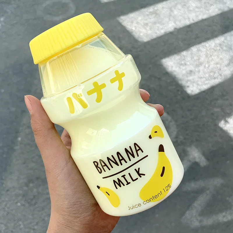 H22d10215a08c445288ee3e77e9e0ad5aJ.webp Botella Kawaii 480ml Forma Yakult para Niñas BPA Free - Werlivo