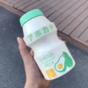 Hbf12a0d7eac846cb8e2d54de17249cb5v-1.webp Botella Kawaii 480ml Forma Yakult para Niñas BPA Free - Werlivo