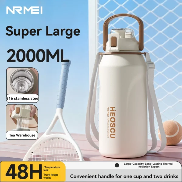 S0612abe6dad641609a399d730840f3cdx-1.webp Termo Grande Acero Inoxidable para Camping y Deportes - Werlivo Republica Dominicana