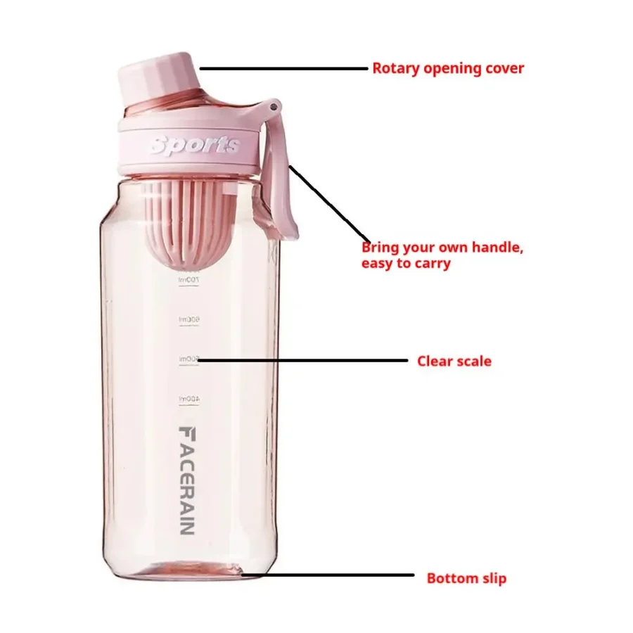 S0bc4a3dcacc14f25ba37b280286b897eW.webp Botella 750ml/1L con Infusor de Té BPA Free para Viaje - Werlivo