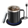 Taza Calentadora USB Eléctrica 12oz con Temperatura - Werlivo Republica Dominicana
