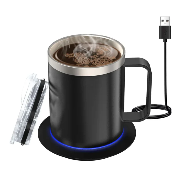 S20342ff40bc9431fb6fbcc1018837db9i.webp Taza Calentadora USB Eléctrica 12oz con Temperatura - Werlivo Republica Dominicana