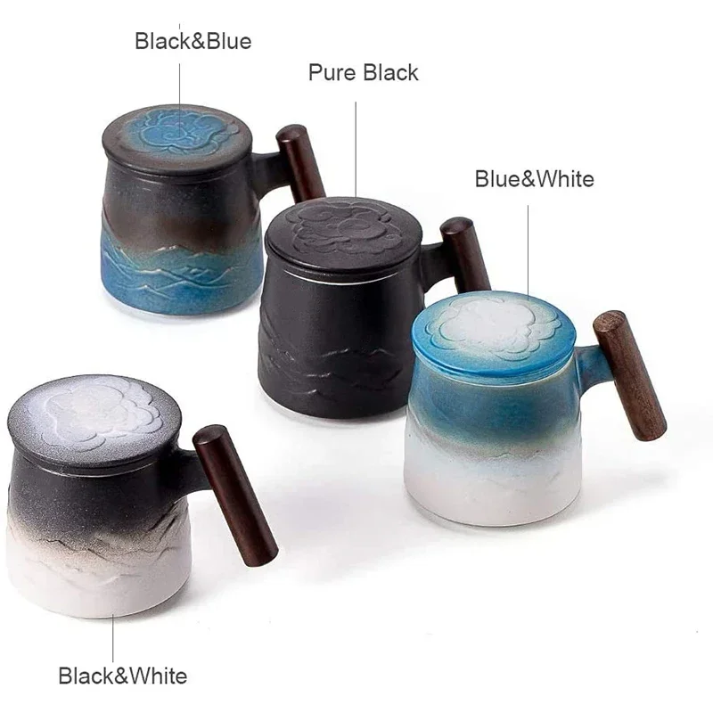 S2f666796f04d4f539abfc3a4583134c5T-1.webp Taza de Cerámica con Infusor de Té y Mango de Madera - Werlivo