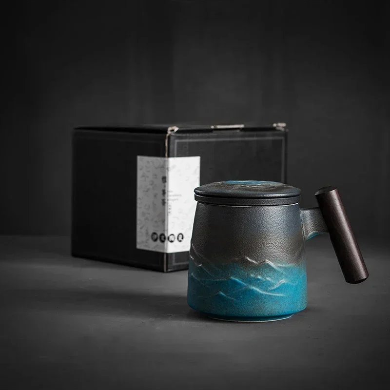 S34894909f2f64891b870636452540d1fJ-2.webp Taza de Cerámica con Infusor de Té y Mango de Madera - Werlivo