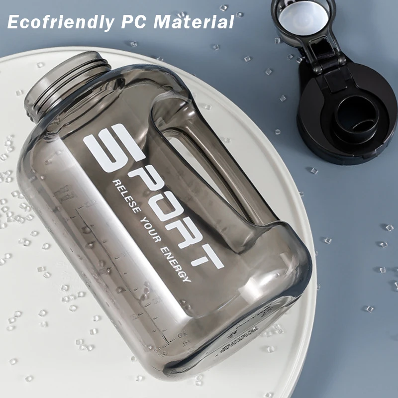 S392f50280c344f9a9e5697110fd720e59.webp Botella de Agua 2L con Sorbete para Gym y Camping - Werlivo