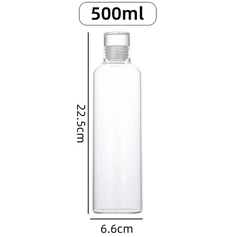 S3d134edc170d4b65bce0032b0049b936i.webp Botella de Vidrio 300-1000ml Portátil para Deportes - Werlivo
