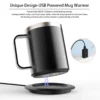 Taza Calentadora USB Eléctrica 12oz con Temperatura - Werlivo