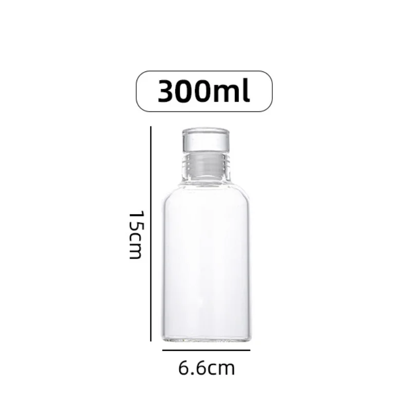 S6478949ad80647f1b31b425421f7b358C.webp Botella de Vidrio 300-1000ml Portátil para Deportes - Werlivo