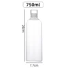 S6d930cd095944b09bab38ec66ee84b16z.webp Botella de Vidrio 300-1000ml Portátil para Deportes - Werlivo