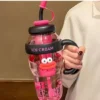 Vaso Deportivo 1200ml con Sorbete y Diseño Moderno - Werlivo