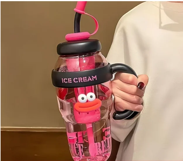 Vaso Deportivo 1200ml con Sorbete y Diseño Moderno - Werlivo