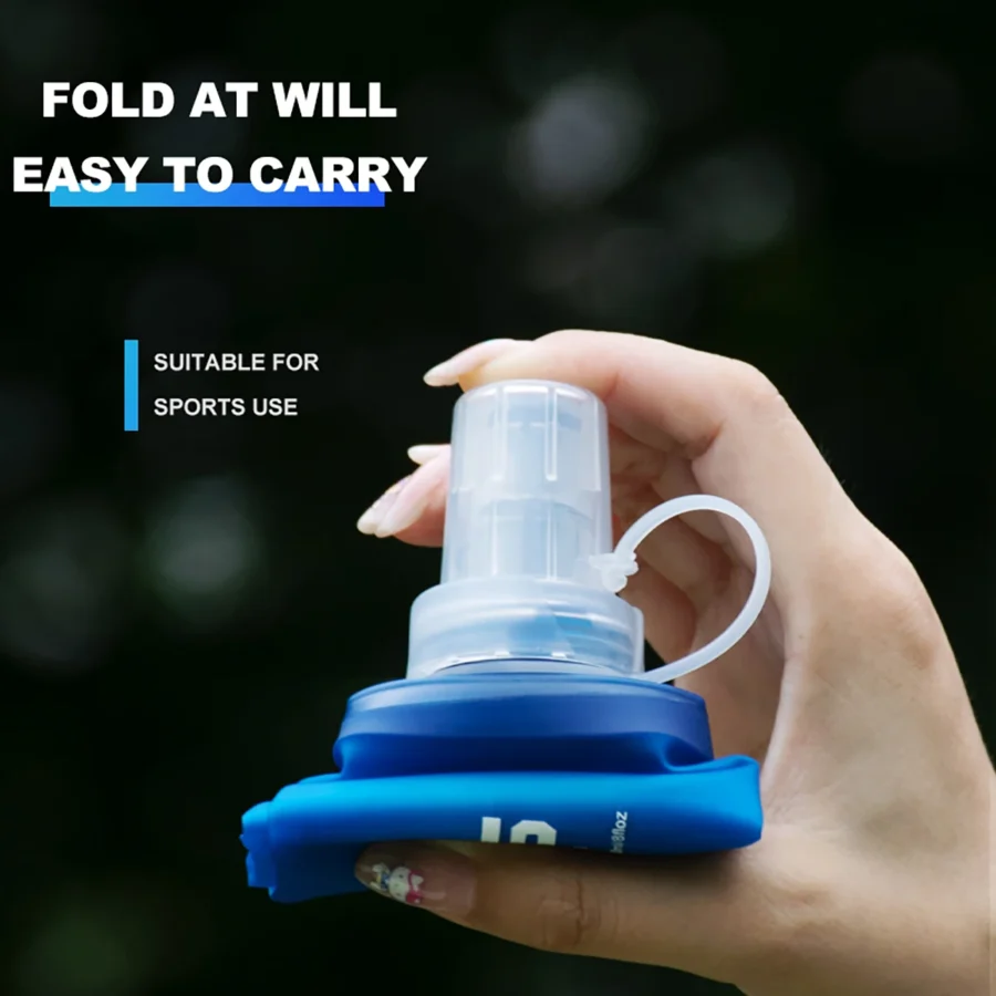 S73101e0bd2e247178244bc19e6c0bfa7d.webp Botella de Agua Plegable de Silicona 150-500ml - Werlivo