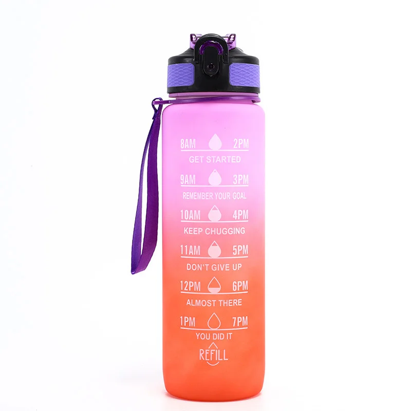 S79ca7aa951d9466280e8ddb30930b76eM.webp Botella de Agua 1L/2L Portátil con Sorbete para Deportes - Werlivo