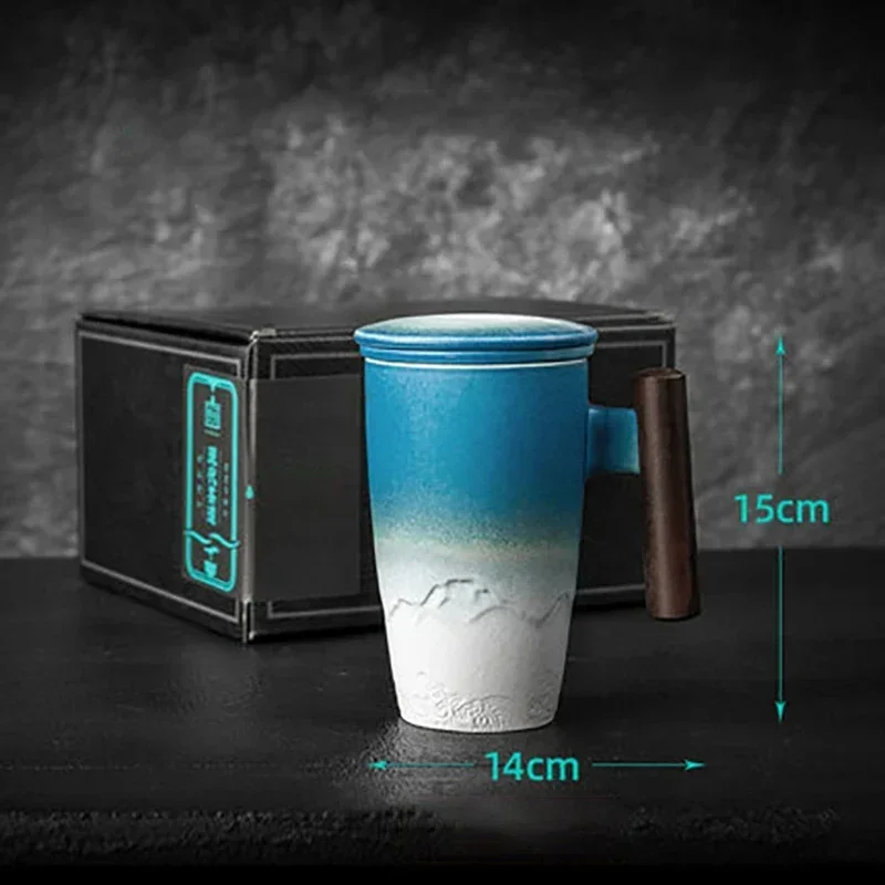 S8823f84e8a3f45888562fd263f961087D.webp Taza de Cerámica Retro con Mango de Madera y Tapa - Werlivo