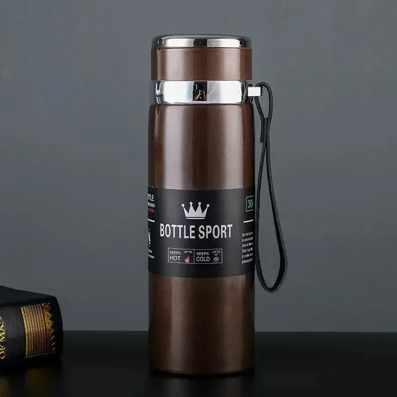 S8b37c19578a143edb7a0ea25a8542378Z-1.webp Botella Térmica 1L Frío y Caliente Acero Inoxidable - Werlivo