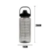 S8dd0e90540284bdc93563b01dc2672a0p.webp Botella de Agua 1L/2L Portátil con Sorbete para Deportes - Werlivo