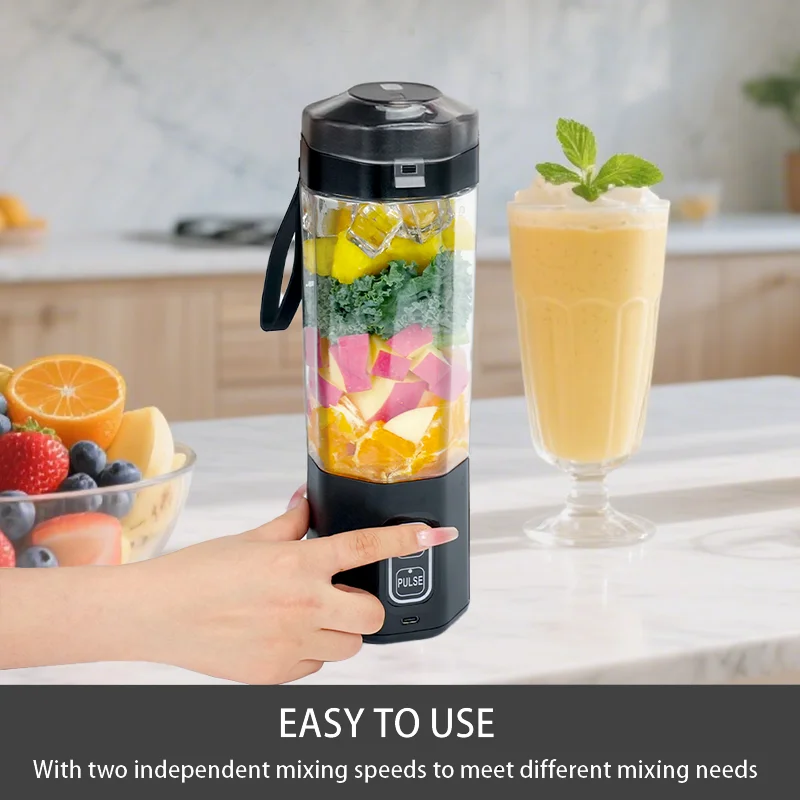 S94a70292957f47f2a9d35b4c59accaecc-1.webp Licuadora Portátil 700ml USB 6 Cuchillas para Batidos - Werlivo