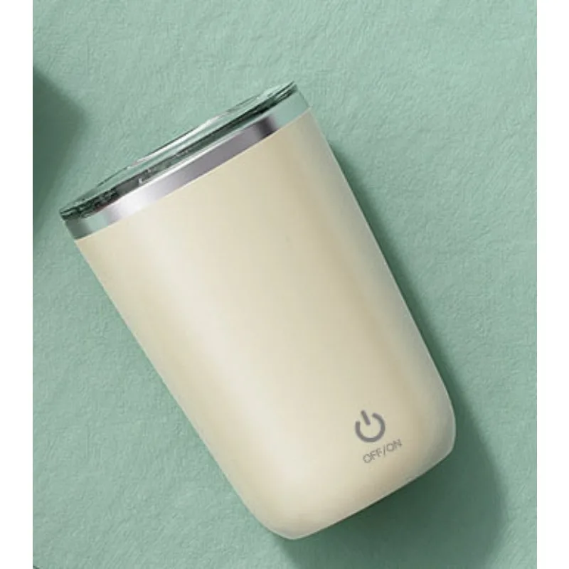 Sa551736006104f179d02d5141a7a396dk.webp Taza Auto-Mezcladora USB 350ml Acero Inoxidable - Werlivo