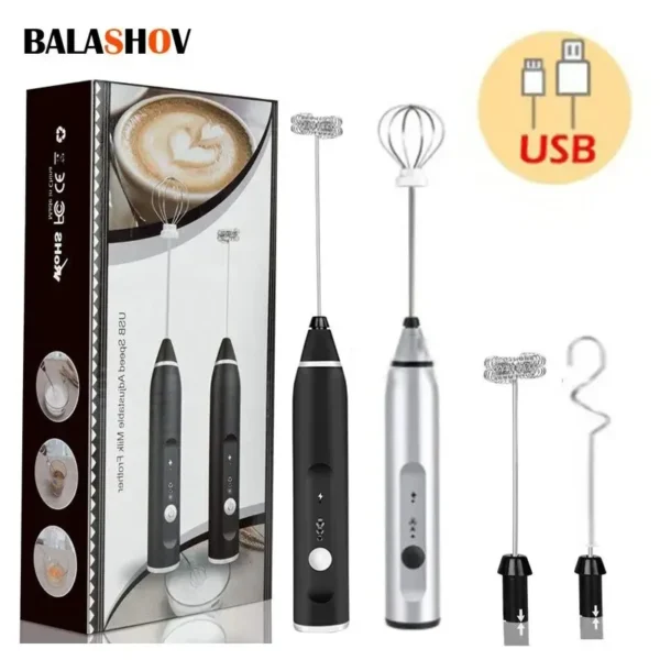 Sad30536347cd485b9e4ececa5d735723u.webp Batidor de Leche Eléctrico USB Portátil para Café - Werlivo Republica Dominicana