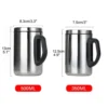 Sd868393d171f4288926410a7f218fdf5p-1.webp Taza de Viaje 350/500ml Acero Inoxidable para Café y Agua - Werlivo