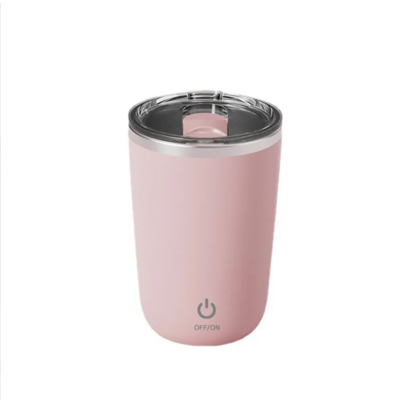 Se3daee4f2da14ad39787b80977c170039.webp Taza Auto-Mezcladora USB 350ml Acero Inoxidable - Werlivo