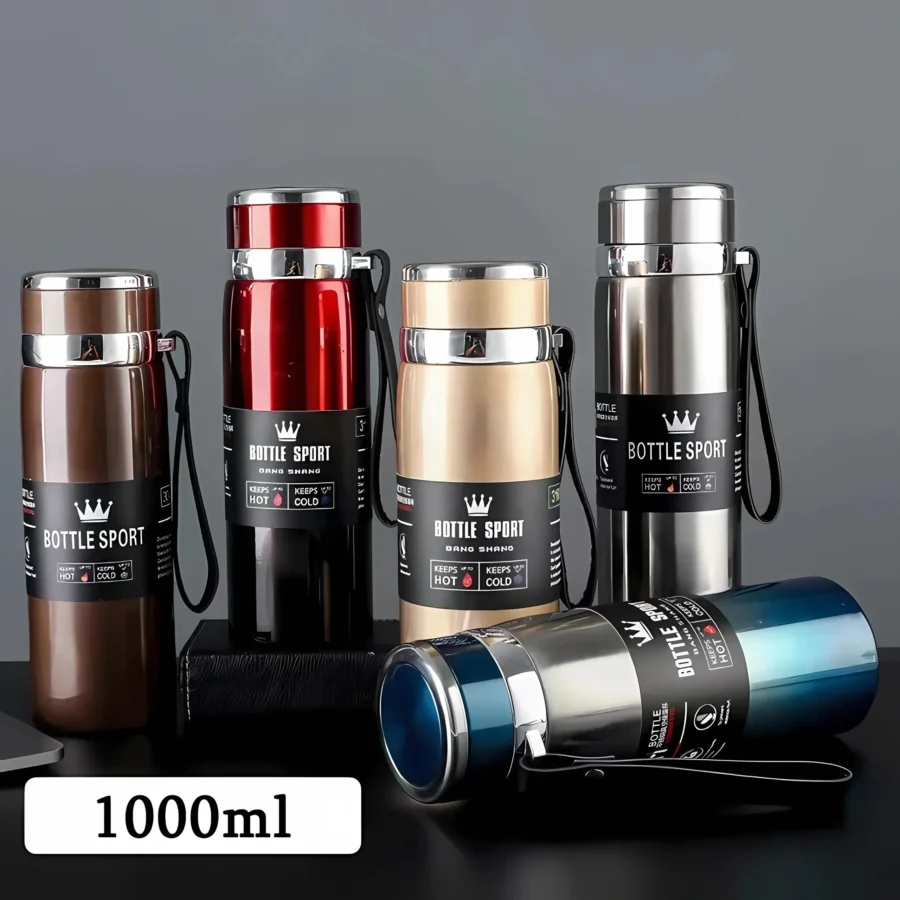 Se556fa251b474318a64c3cffdb8efb7bK-1.webp Botella Térmica 1L Frío y Caliente Acero Inoxidable - Werlivo