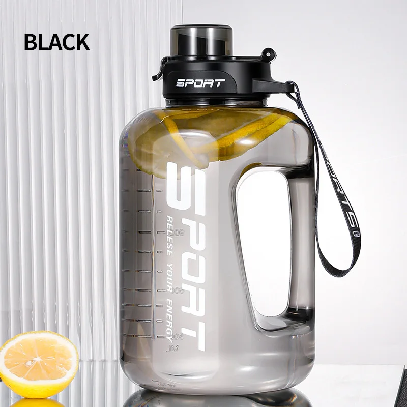 Se8a9ddfe92a74e7288779d8db8734b5eN.webp Botella de Agua 2L con Sorbete para Gym y Camping - Werlivo