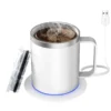 Taza Calentadora USB Eléctrica 12oz con Temperatura - Werlivo