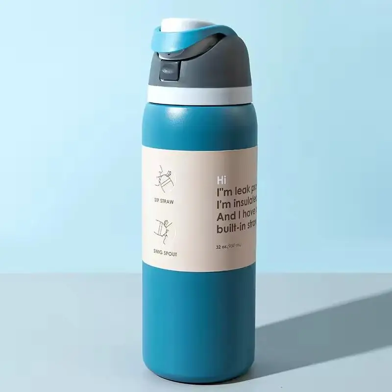 Sf35ef8af04fd4b9f9a8a016e8e964578p-2.webp Taza Térmica Acero Inoxidable con Sorbete Deportiva - Werlivo