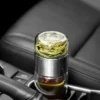 Sf4fa81cf8c3648aca5c5cc3bcf6c85d1I.webp Botella de Vidrio con Infusor de Té 420ml Doble Capa - Werlivo